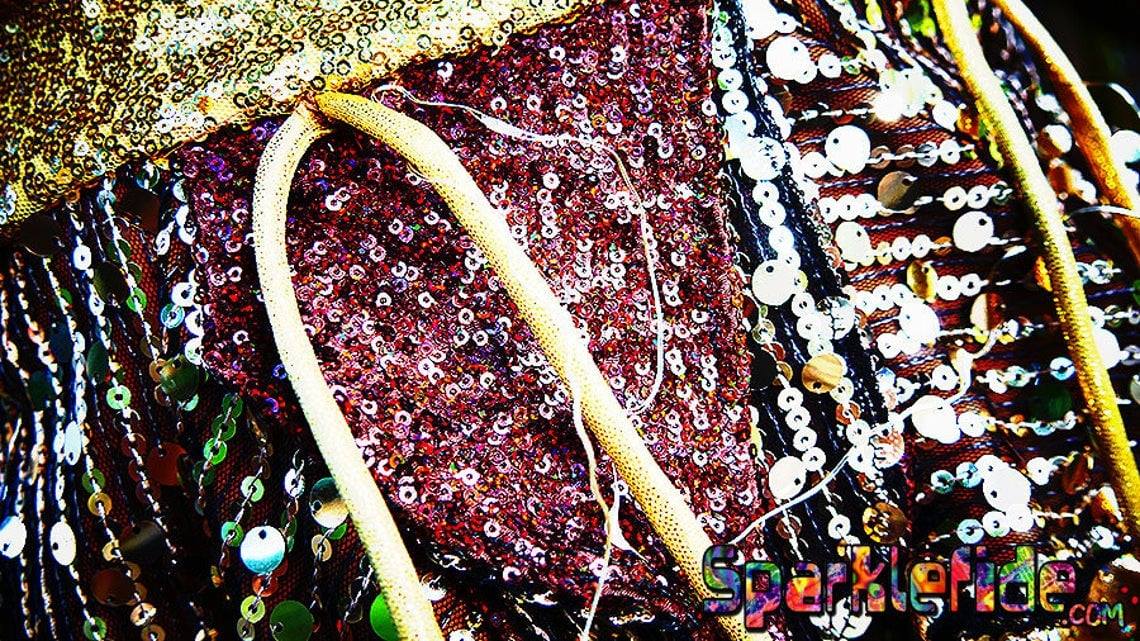 LED Gold Rush Skirt Wrap