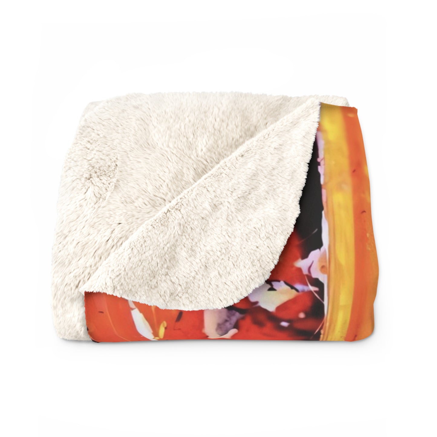 Fea Haven Fleece Blanket,  Sherpa Blanket,  Rainbow Blanket