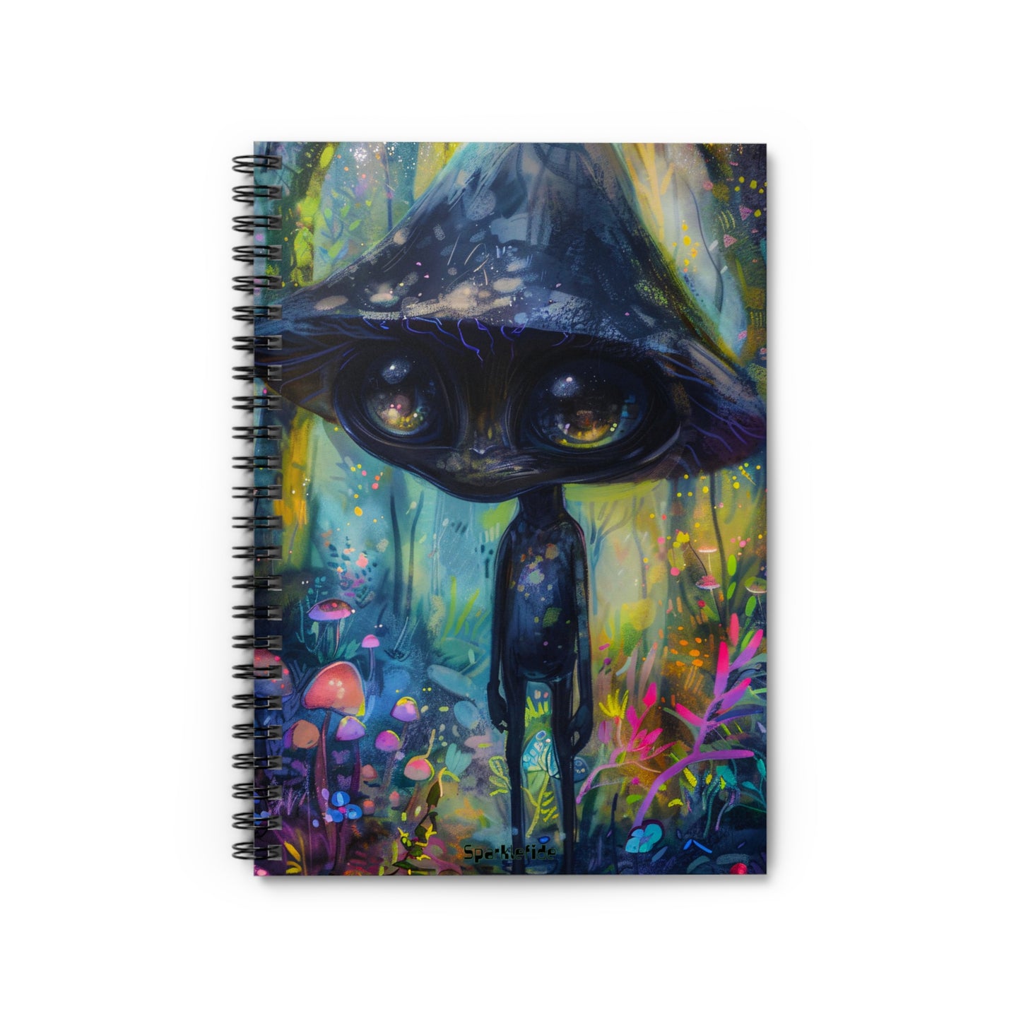 Darkle Spiral Notebook,  Vision Notebook