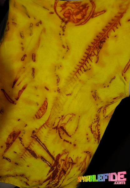 Rusted Sunshine Silk Flow Top
