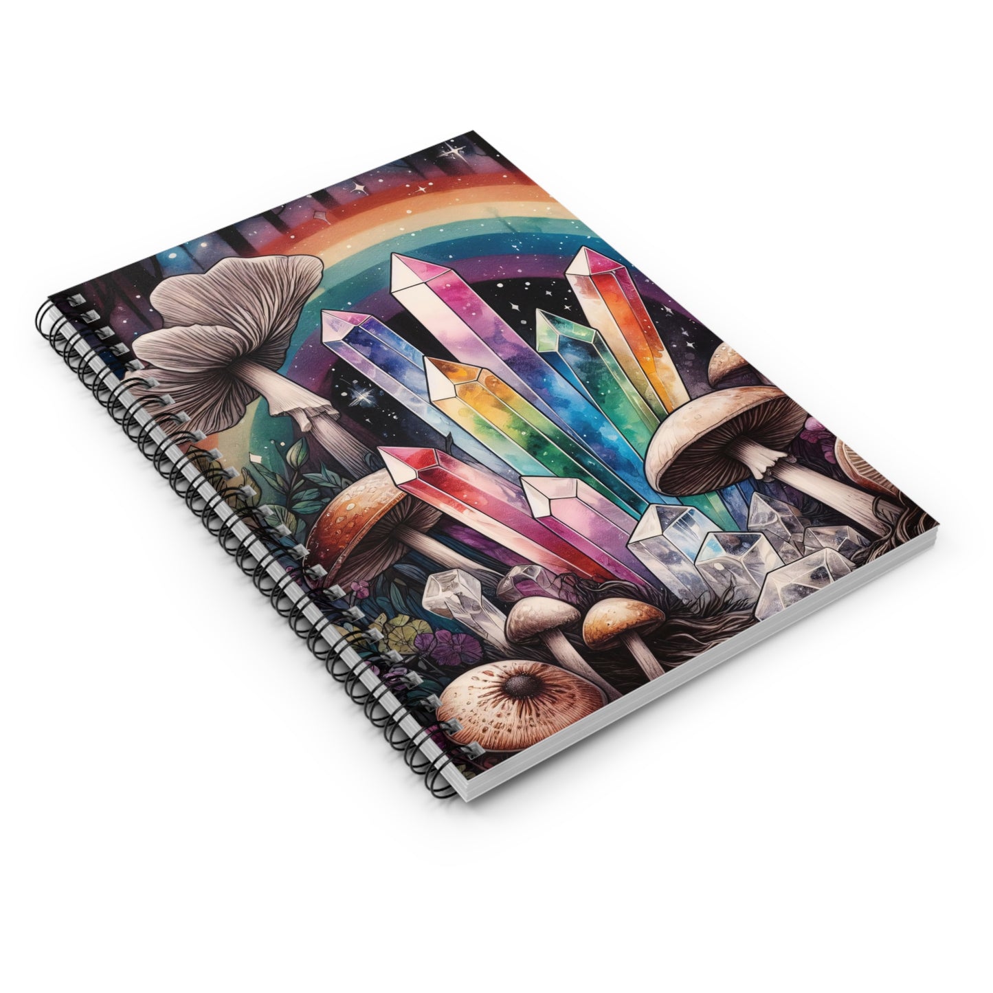 Fairy Findings Rainbow Notebook, Spiral Notebook,  Vision Notebook