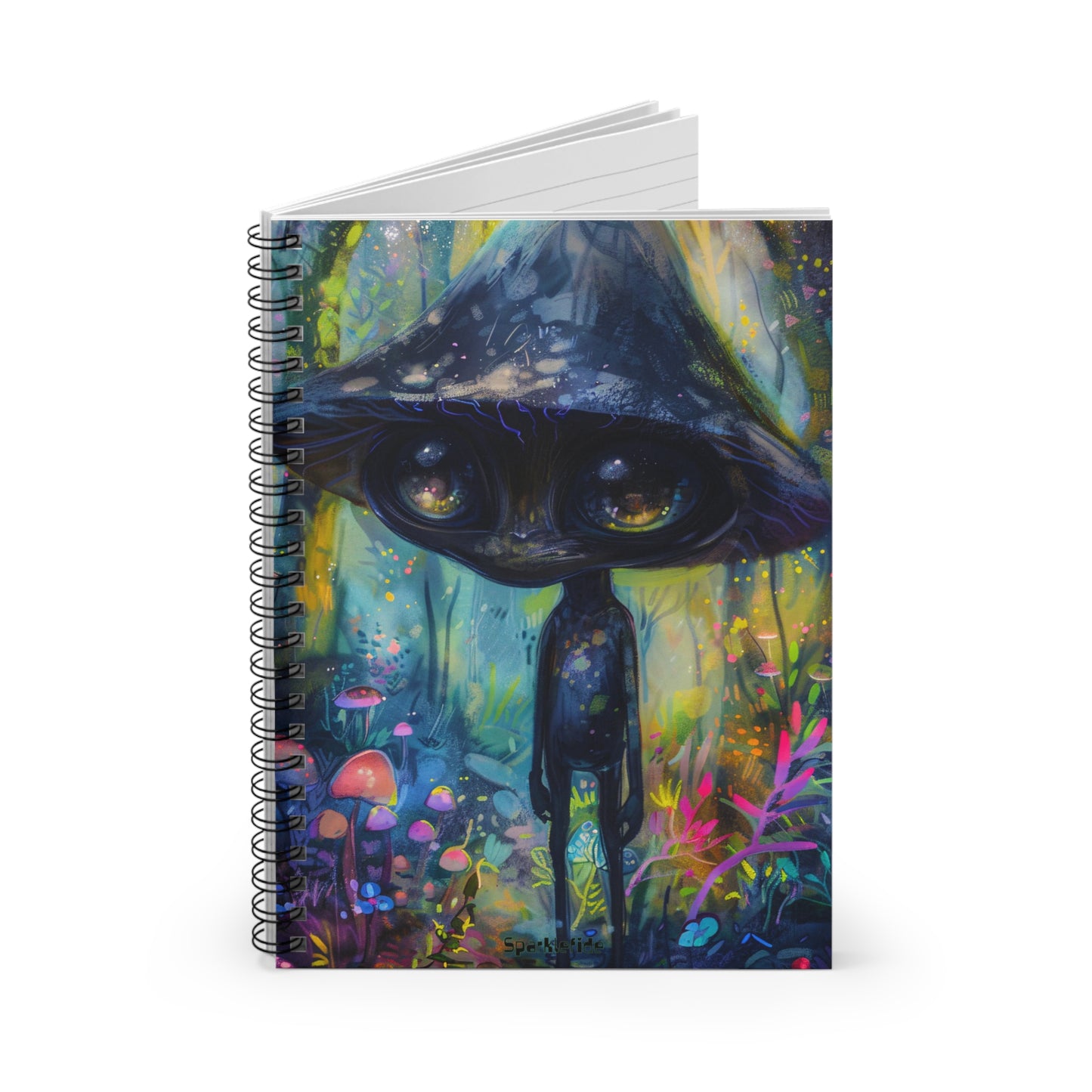 Darkle Spiral Notebook,  Vision Notebook