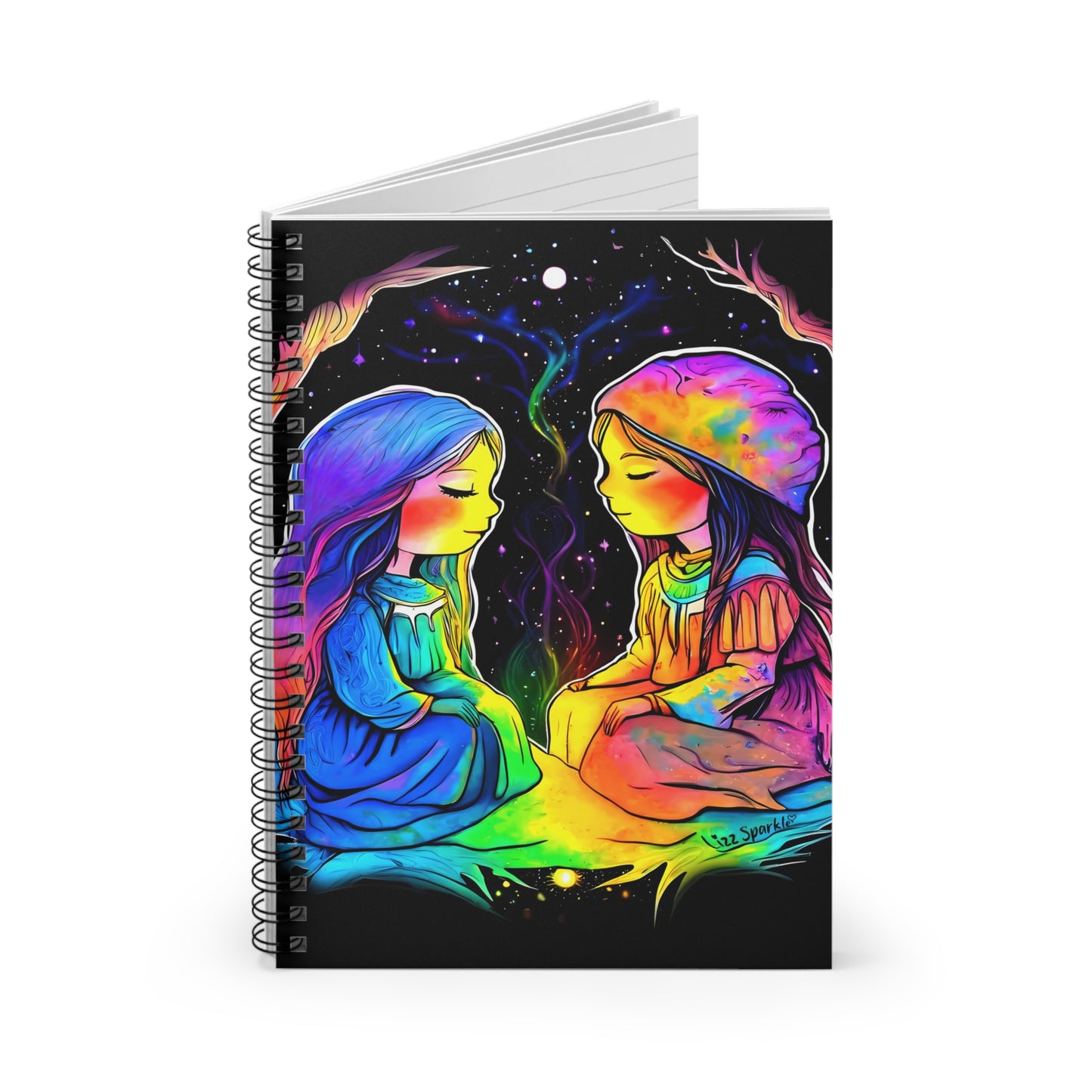 Prism Sisters Notebook , Spiral Notebook,  Vision Notebook