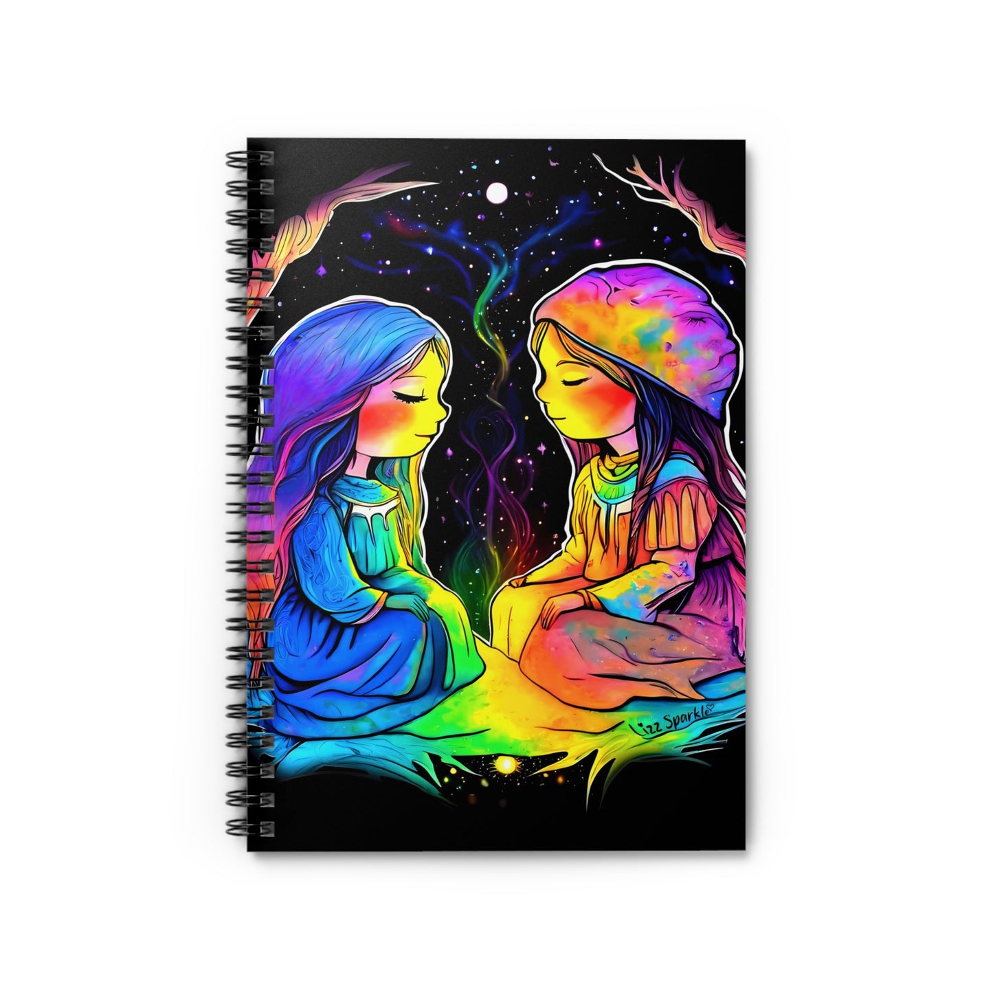 Prism Sisters Notebook , Spiral Notebook,  Vision Notebook