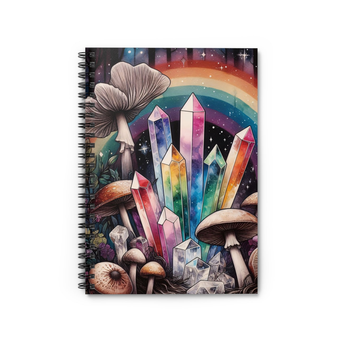 Fairy Findings Rainbow Notebook, Spiral Notebook,  Vision Notebook