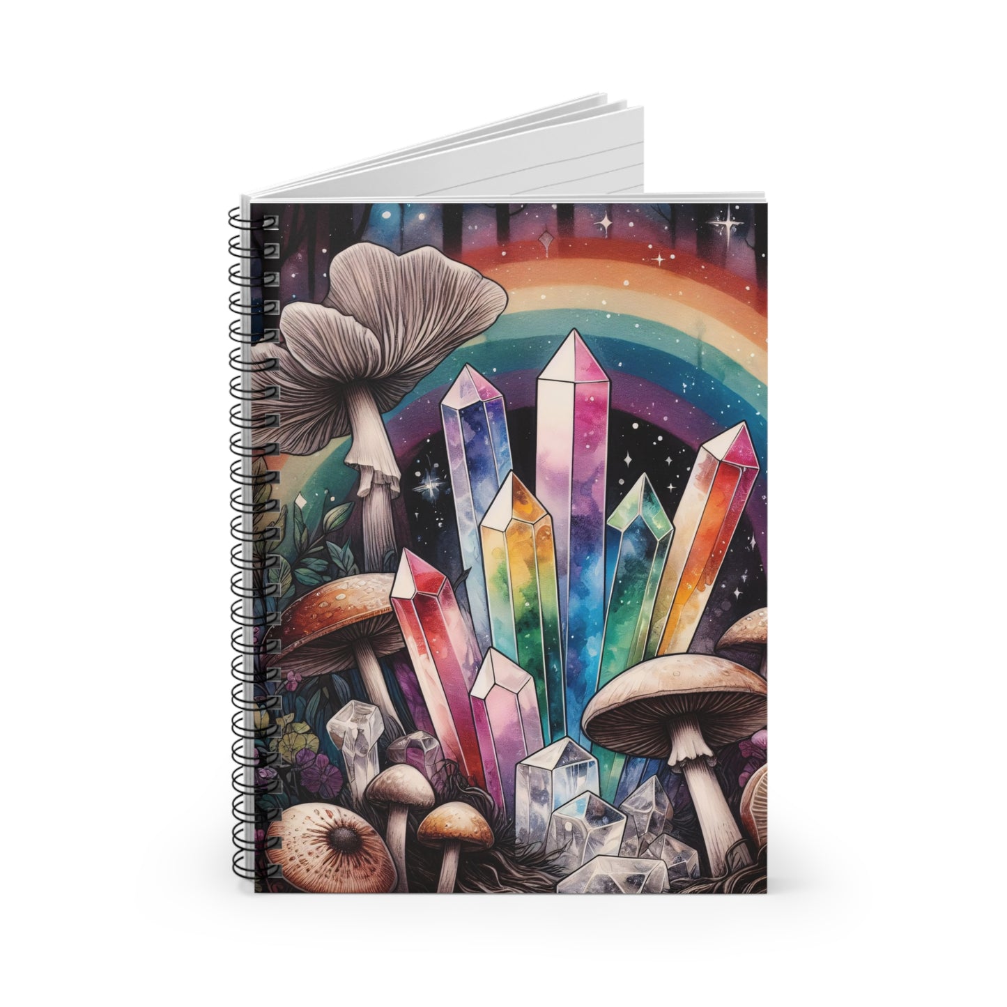 Fairy Findings Rainbow Notebook, Spiral Notebook,  Vision Notebook