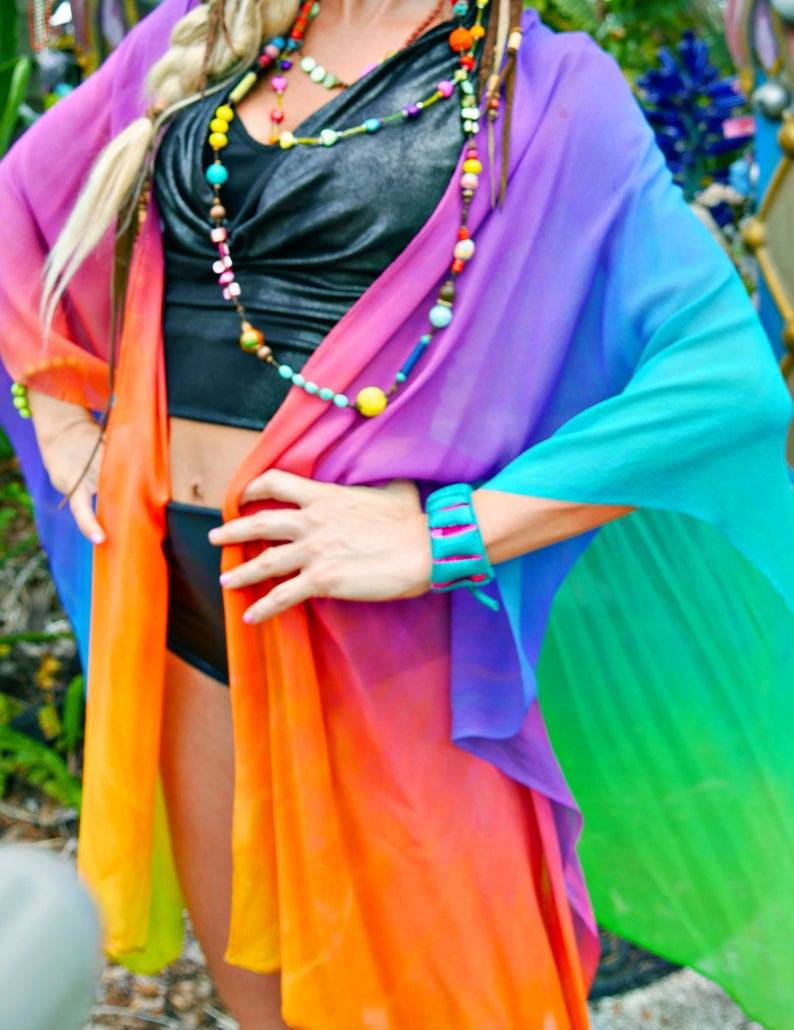 Prism Silk Shawl