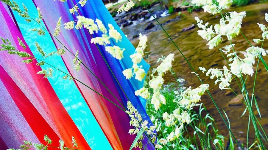 Prism Silk Shawl