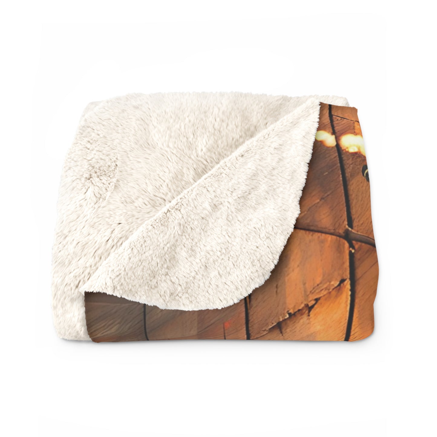 Prismadic Forest Festival Blanket, Fleece Blanket, Sherpa Blanket, Rainbow Blanket