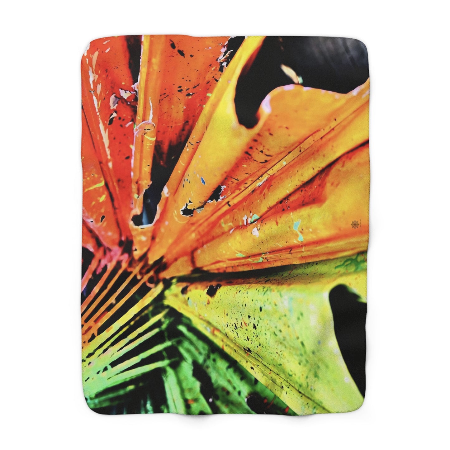Fea Haven Fleece Blanket,  Sherpa Blanket,  Rainbow Blanket