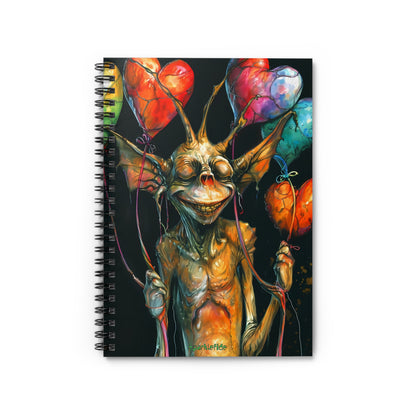 Bassin Bristlecone Brook-banshee Notebook, Spiral Notebook,  Vision Notebook