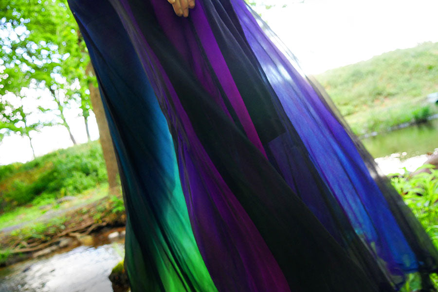 Infinity Flow Silk Skirt