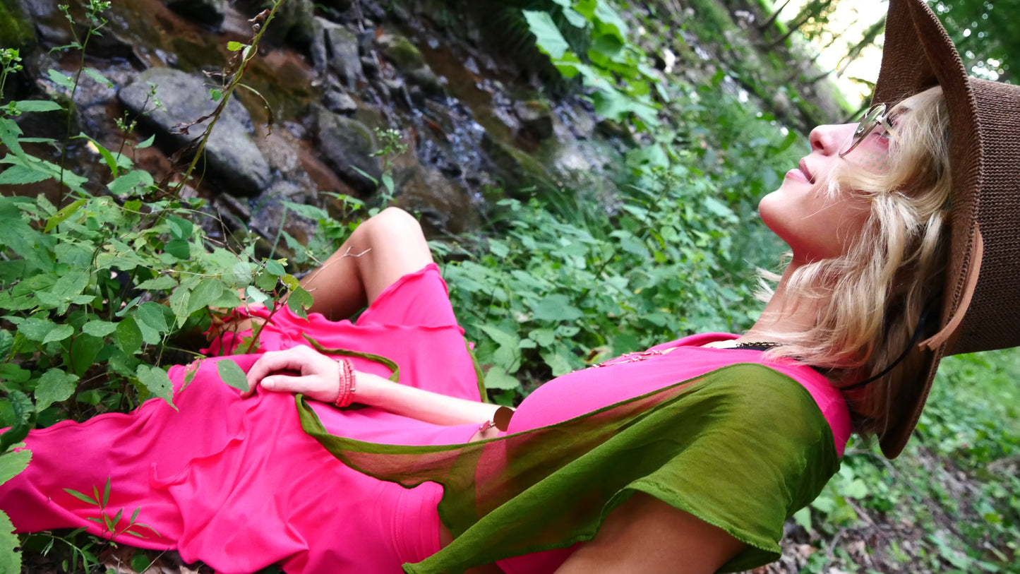 Pink Enchanted Bamboo Fairy Skirt