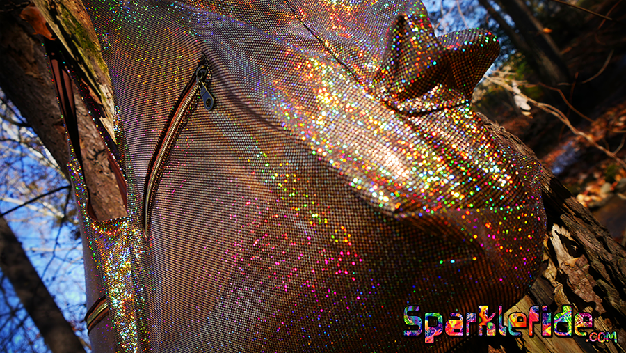 Holographic Yoga Mat Bag