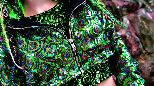 The Rainbow Fish Holographic Scale Festival Outfit