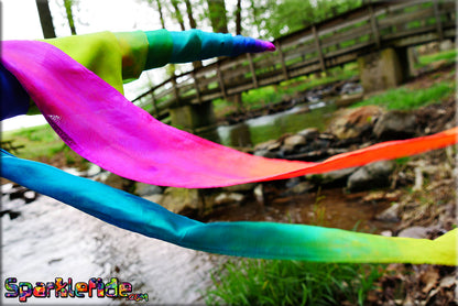 UV Rainbow Silk Humming Bird Wings