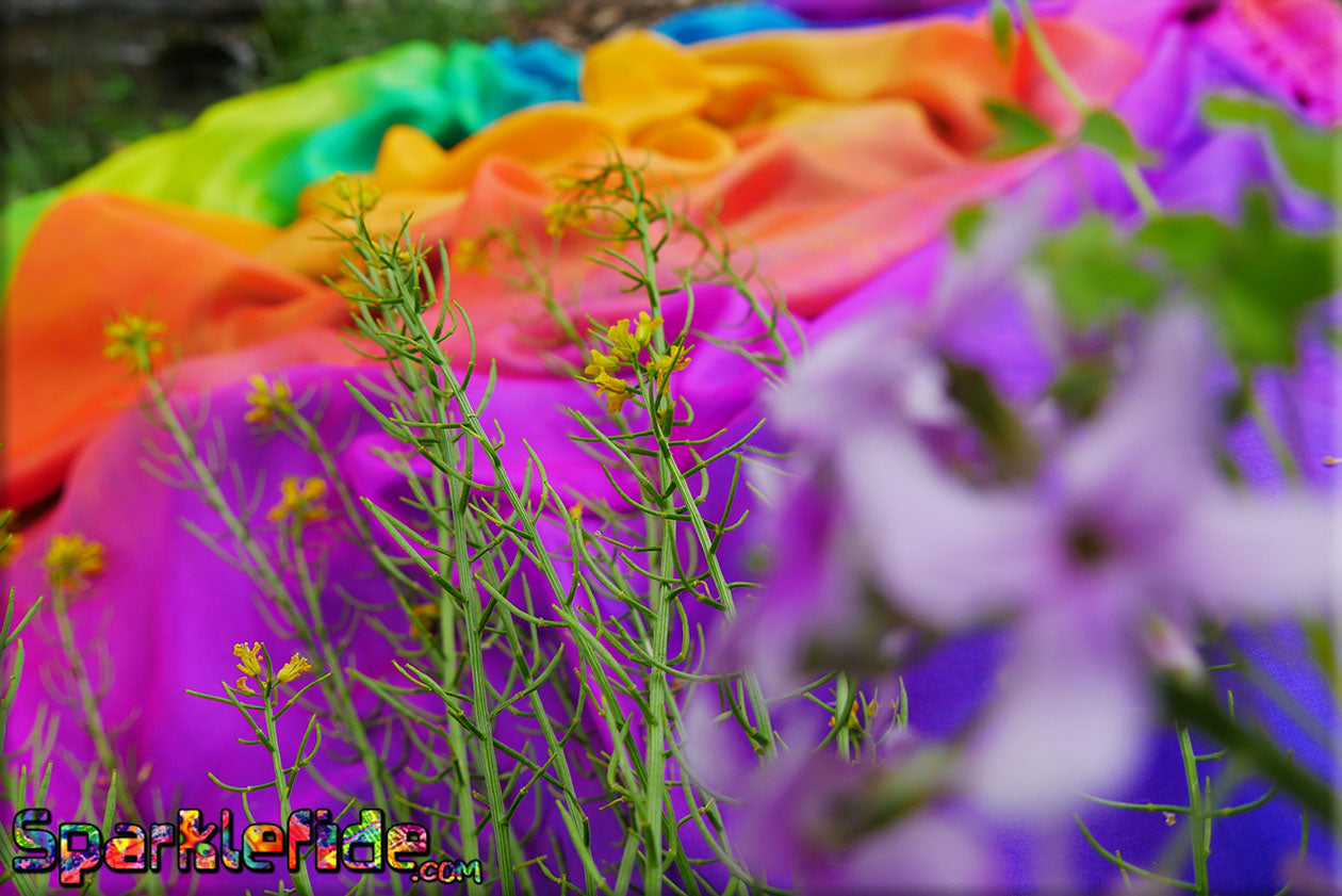 UV Rainbow Silk Humming Bird Wings