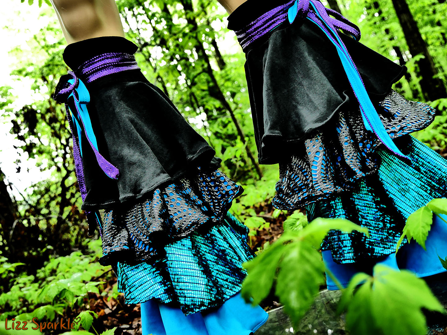 Midnight Fairy Skate and Shoe Covers.