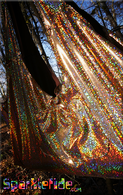 Holographic Yoga Mat Bag