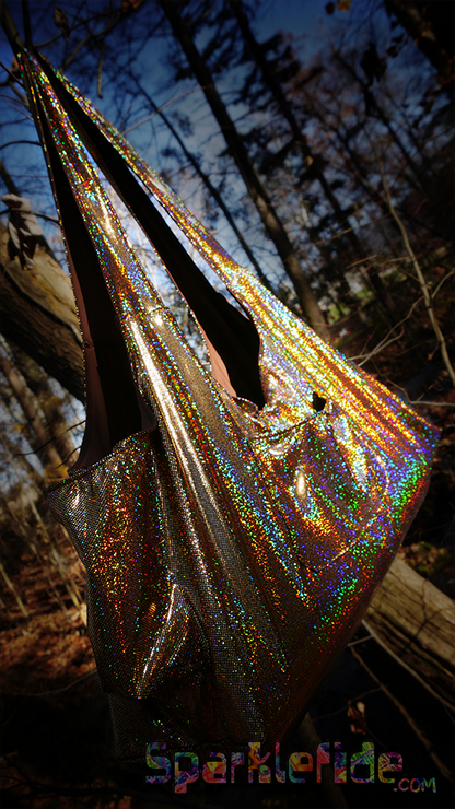 Holographic Yoga Mat Bag