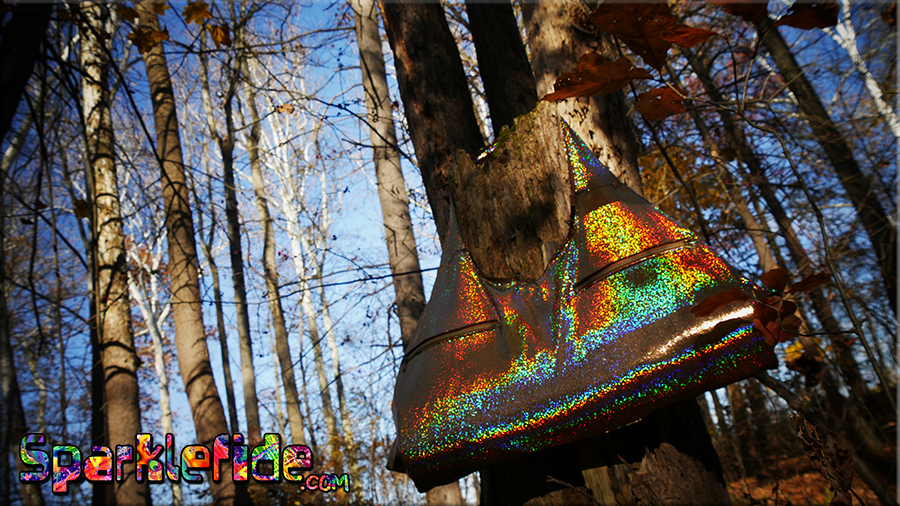 Holographic Yoga Mat Bag