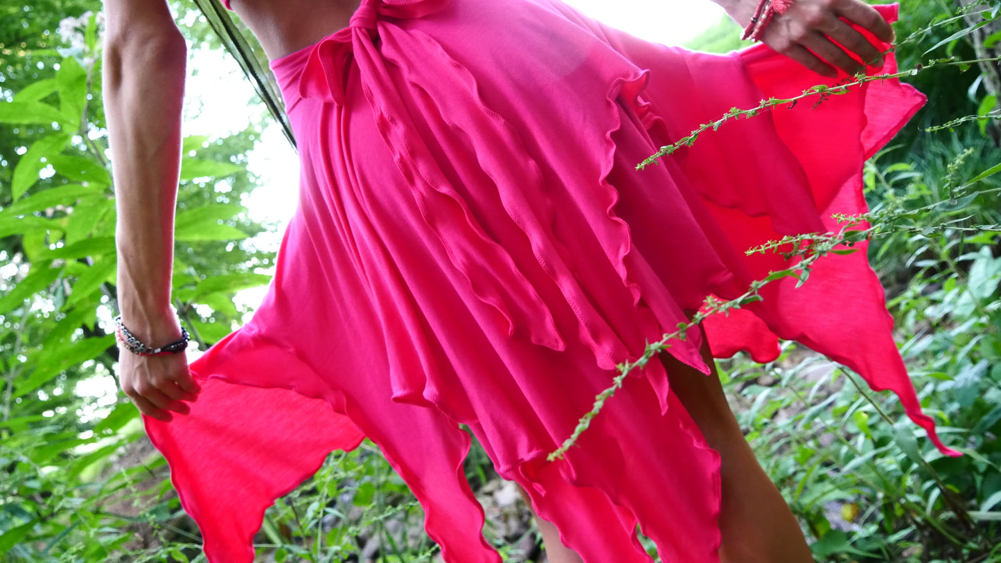 Pink Enchanted Bamboo Fairy Skirt
