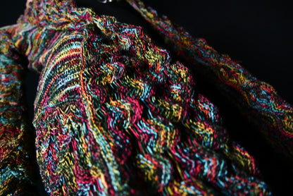Knitted Rainbow Sweater