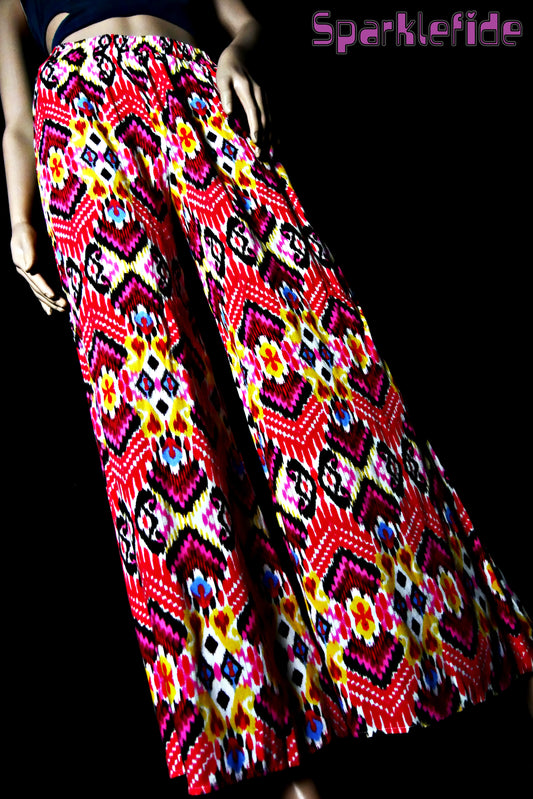 Tribal Print Flow Pants